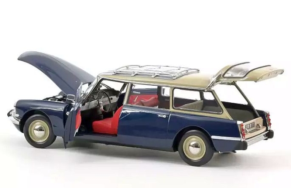 NOREV: Citroën ID19 Break 1967 bleu d´orient (1:18)
